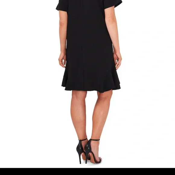 CeCe Black Midi Dress - Picture 4 of 12